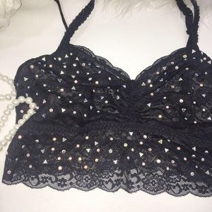 FINAL PRICE Victoria Secret Pink studded bralette